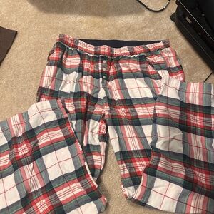Aerie Festive Plaid Lounge Pants